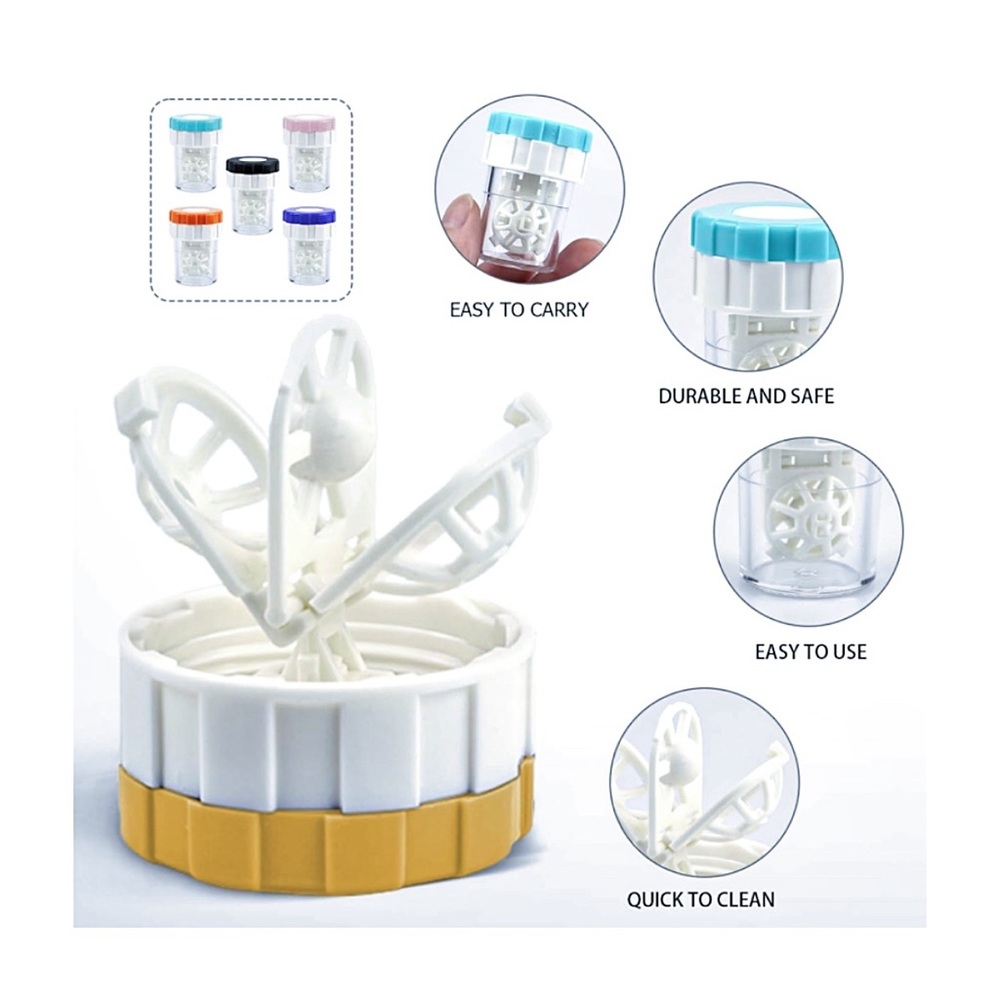 6pk - Mini Contact Lens Washer Case - Picture 7 of 13